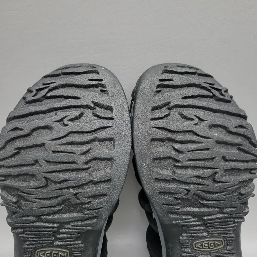 Keen Womens Whisper Sandals Black Size 8.5 Excellent